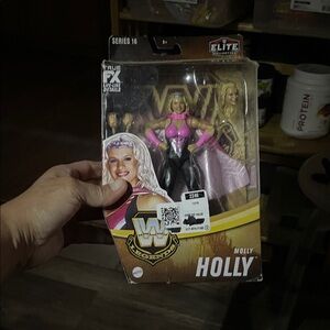 WWE Elite Legends Molly Holly Figure - Pink and Black